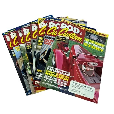 Rod And Custom Magazine Lot 2001-2004 (8) Various Issues Months Car Auto Race L2 - Image 1 of 4