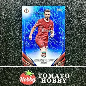 TOPPS JADE UEFA 2023-24 ALEXIS MAC ALLISTER/175 REFRACTOR AZUL Liverpool - Imagen 1 de 2