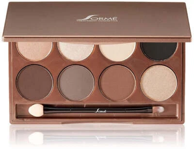 Sorme Treatment Cosmetics Warm Hues Eyeshadow Collection Palette 8 shades ESP-W - Image 1 of 4