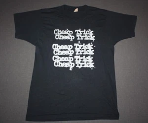M * vtg 80s 1989 CHEAP TRICK Lap Of Luxury screen stars tour t shirt * 42.179 - Picture 1 of 4