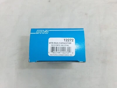 440X35+10-CAPC   MARS (MOTORS & ARMATURES) CAP 35+10MFD 440V MARS 12272 - Image 1 of 3