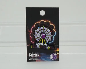 Knotts Berry Farm Farris Wheel 3D (Wheel Spins) Collector Trading Pin #35 - New - Picture 1 of 3