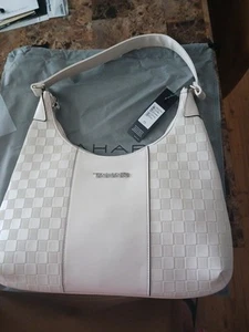 TAHARI DELTA HOBO BONE HANDBAG RETAILS FOR 129.00 - Picture 1 of 9