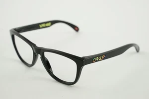 OO9013-E655 Valentino Rossi Frogskins Nero Lucido/Prizm Rubino Iridio - Foto 1 di 8