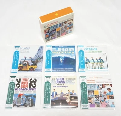 The Beach Boys - Mini LP CD 6 Titles Set + All Summer Long Promo Box Extra Obi - Image 1 of 4