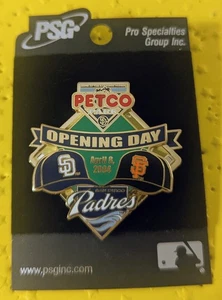 San Diego Padres Vs San Francisco Giants Inaugural Opening Day April 8 2004 - Picture 1 of 1