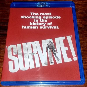 Survive! 1976 Blu Ray OOP Shout Hugo Stiglitz René Cardona Jr. Andes Plane Crash - Foto 1 di 3