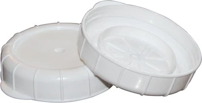 Стеклянные крышки для молочных бутылок упаковка 2/12 - подходят только для молочных бутылок 48 мм (1,87 дюйма) - Изображение 1 из 3