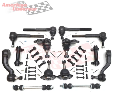 Kit de varilla de amarre de brazo Pitman loca rótula de por vida XRF Chevrolet GMC K3500 91-95 Foto 1 de 4