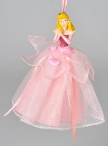 Disney Parks 2014 Princess Aurora Sleeping Beauty Ornament Pink Tulle Dress HTF - Picture 1 of 12