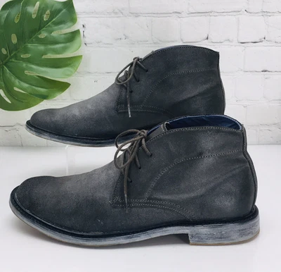 Botines Chukka Mark Nason X Skechers para Hombres Talla 10 Cuero Gris Desierto Con Cordones Foto 1 de 4