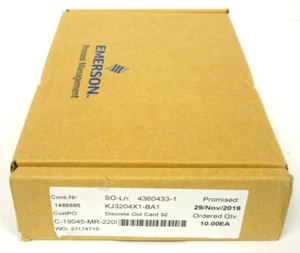 Emerson Fisher-Rosemount KJ3204X1-BA1 Discrete Output Card 32 Ch. 12P3275X072 - Picture 1 of 3