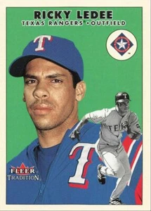 2000 Fleer Tradition Update Ricky Ledee Texas Rangers #U123 - Picture 1 of 2