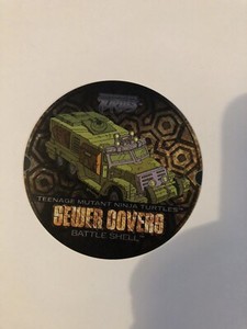 Teenage Mutant Ninja Turtles fleer 2003 trading cards metal Sewer Covers 9SC 