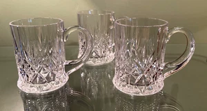 Juego de 3 tazas de café Chantilly Taille Beaugency Hot Toddy Cristal d'Arques-Durand - Imagen 1 de 7