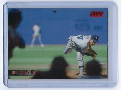 2021 Topps Stadium Club RED FOIL Parallel #17 Nolan Ryan - Houston Astros - Image 1 of 2