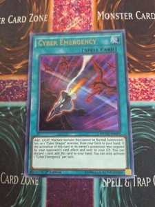 Yu-Gi-Oh! Cyber Emergency DUOV-EN092 Ultra Rare 1st Edition Near Mint - Picture 1 of 4