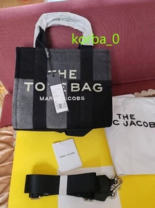 Marc Jacobs The Black Denim Small Tote Bag NWT - Picture 1 of 7