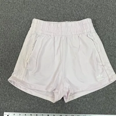 Adidas Womens Sweat Shorts Pockets Pink Size XS • 8€