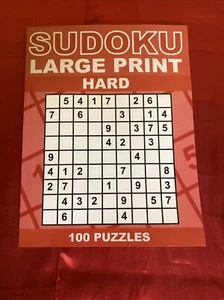 Sudoku 16 X 16 Puzzle Book 100 Hard Puzzles Soft Back - Imagen 1 de 1