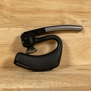 Plantronics Voyager Black/Silver Wireless Bluetooth Single-Ear Hook Headset - Picture 1 of 4