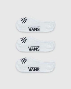 Vans Classic Canoodle Sock 1-6US 3 Pack in White - Picture 1 of 1