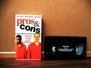 PROS & CONS (VHS 01) FULL LENGTH DEMO, Larry Miller, Darren McGavin Julie Warner - Picture 1 of 4