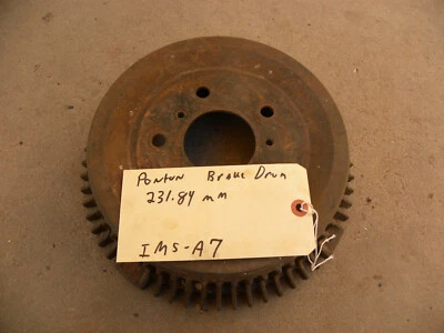 Mercedes Benz Ponton W180 W120 W105 W128 W121 Steel Brake Drum Very Good ims-A7 Foto 1 de 4