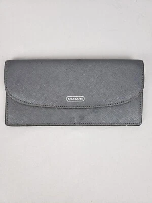 Coach Gray Envelope Wallet Sz Medium - Image 1 of 4