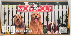 Monopoly Dog Lovers Edition Parker Brothers Hasbro Board Game New Sealed - Picture 1 of 7