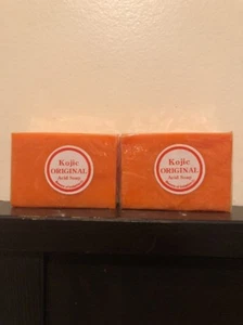 2 x Original Kojic ácido barras de jabón blanqueamiento de la piel. VENDEDOR EN ESTADOS UNIDOS - Imagen 1 de 3
