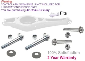 BOLTS Kit Fits Rear Control Arm Lower For VW GOLF PLUS (5M1, 521) H/Back 06-On - Picture 1 of 1