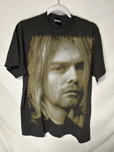 T-shirt Nirvana Kurt Cobain DOP punto singolo L stampa completa A Cry In The Dark - Foto 1 di 9