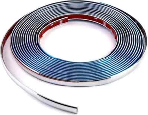 Automotive Chrome Trim Molding 1/2 Inch Wide 26FT DIY Moulding Trim Strip Line - Picture 1 of 4