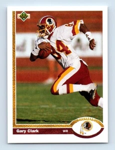 1991 Upper Deck Gary Clark Washington Redskins #436 - Picture 1 of 2