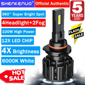 For Subaru Legacy 2010-2014 6pc LED Headlight High/Low Fog Light Combo Bulbs F15 - Foto 1 di 19