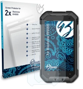 Bruni 2x Protective Film for Blackview BV6000 Screen Protector Screen Protection - Picture 1 of 8