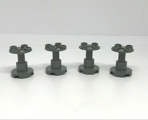 LEGO : 4x Support 2 x 2 x 2 - Réf 3940b gris bleuté foncé - Set 4504 40502 70620 - Imagen 1 de 1
