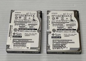 2x SUN 542-0388-01 390-0487-02 300GB 10K 2.5" 6Gb/s SAS Hard Drive w/ No Tray - Picture 1 of 2
