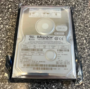 (D) #60R - SEALED Maxtor 31536H2 02A 05B 24A 15GB Hard Drive BRAND NEW - Bild 1 von 3
