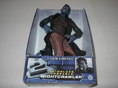 TOYBIZ MARVEL X-MEN 2 MOVIE NIGHTCRAWLER 12" ACTION FIGURE BRAND NEW 2003 Cover