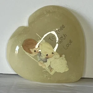 VTG 1992 Precious Moments #673560 "To Thee with Love" Paperweight Made in Italy - Picture 1 of 8