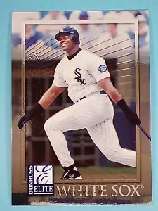 1998 Donruss Collections Elite "Chrom" Frank Thomas Chicago weiße Sox #2 - Bild 1 von 2