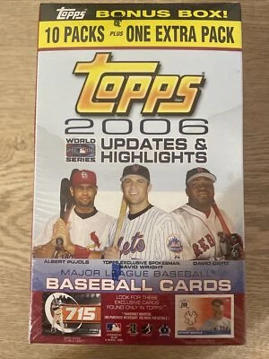 2006 Topps Updates And Highlights Bonus Box MLB Baseball Cards - Image 1 of 4