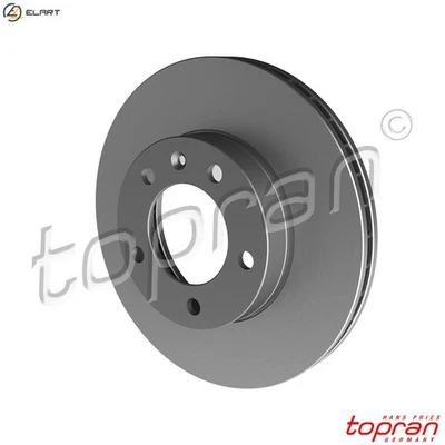 2x BRAKE DISC 207 070 FOR RENAULT MASTER/II/Platform/Chassis/Van/Bus  VAUXHALL - Image 1 of 4
