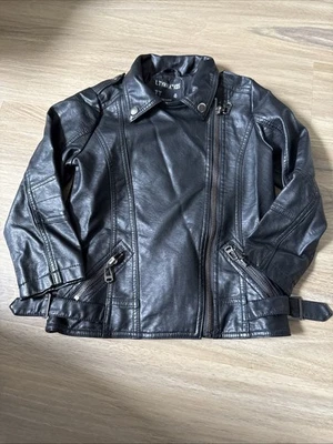 Kids Leather Gear Jacket Motorcycle Biker Style ( Size 4-5 ) LTYMAX KIDS - Изображение 1 из 4