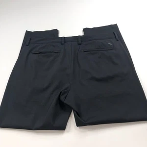 Tommy Bahama Chip Shot 36x30 (Fit 38W 29L) Flat Chino Slacks Pants Black MINT - Picture 1 of 10
