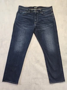 Jeans Revtown Para Hombre Talla 38 X 29.5 Azul Medio Automático Denim Pierna Recta Elastizados - Imagen 1 de 6