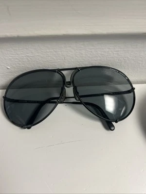 Vintage Carrera Porsche 5623 90 Sunglasses w Original Case & Extra Lenses - Image 1 of 4