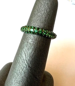 Gunmetal Green Crystal Rng Gr. 5,5 - Bild 1 von 4